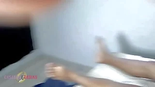 anal Quickie with her husband'_s cuckold early ass-play
